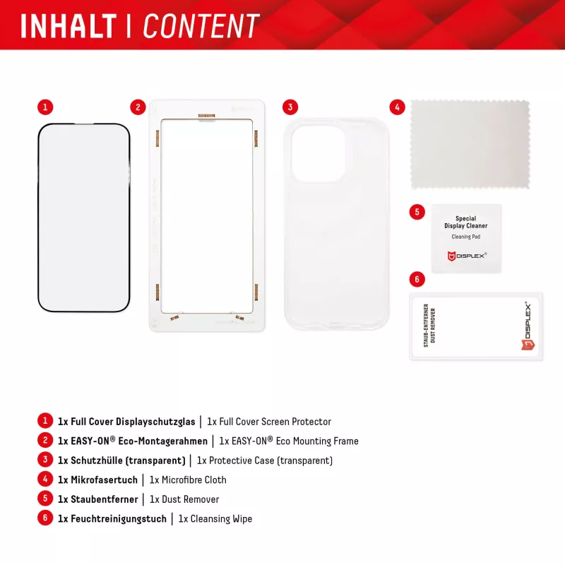 Displex ekrano apsauga + dėklas Samsung Galaxy S23 Ultra, Eko montavimo rėmelis, pilna danga