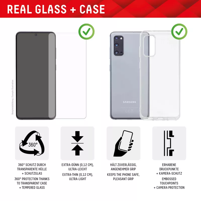“Displex” ekrano apsauginė plėvelė + dėklas, skirtas “Google Pixel 8 Pro”, su ekologišku tvirtinimo rėmeliu, atsparus įbrėžimams