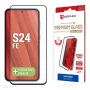 “Displex Premium” ekrano apsauga (visiška danga, 10H), skirta “Samsung Galaxy S24 FE”, ekologiškas montavimo rėmelis, visiška danga