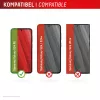 “Displex Premium” ekrano apsauga (visiška danga, 10H), skirta “Samsung Galaxy S24 FE”, ekologiškas montavimo rėmelis, visiška danga