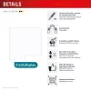 Displex Samsung Galaxy Z Flip5/Z Flip6/Z Flip7 FE grūdintas stiklas