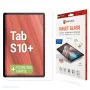 Displex plančetinis stiklas (9H) Samsung Galaxy Tab S10+, Eko montavimo rėmelis, nedūžtantis
