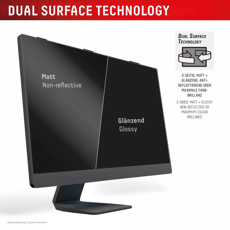 Displex PRIVACY SAFE nuimamas dvipusis privatumo filtras stacionariam monitoriui 27″ (16:9)