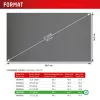 Displex PRIVACY SAFE nuimamas dvipusis privatumo filtras stacionariam monitoriui 27″ (16:9)
