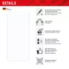 Displex Smart Glass (9H) skirtas Xiaomi Redmi Note 14, montavimo lipdukas, nedūžtantis