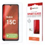 e.v.i. DISPLEX Smart Glass Xiaomi Redmi 15C — grūdintas ekrano apsauginis stiklas, modelis 02198