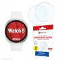 Apsauginis ekrano stiklas e.v.i. Displex 9H Glass, skirtas Galaxy Watch 8 40mm, 2 vnt. pakuotėje, itin plonas, berėmis, neatspindintis pirštų antspaudų
