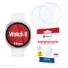 Apsauginio stiklo plėvelė Galaxy Watch 8 (44 mm), e.v.i. — Displex 9H, 2 vnt., itin plona, berėmė, dėmėms atspari