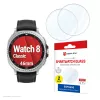 Ekrano apsauga e.v.i. Displex 9H Glass, skirta Galaxy Watch 8 (46 mm) – 2 vnt. pakuotė, itin plona, berėmė, neriebaliojanti