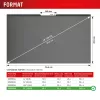 Privatumo filtras e.v.i. Displex PRIVACY SAFE magnetinis dvipusis 16 colių (16:10) nešiojamam kompiuteriui, berėmis, blizgus/matinis, 3H
