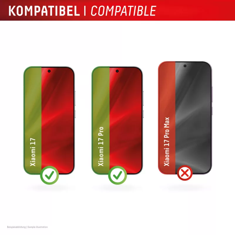 Tempered Smart Glass ekrano apsauga e.v.i. skirtas Xiaomi 17 / 17 Pro (9H), montavimo lipdukas, permatomas