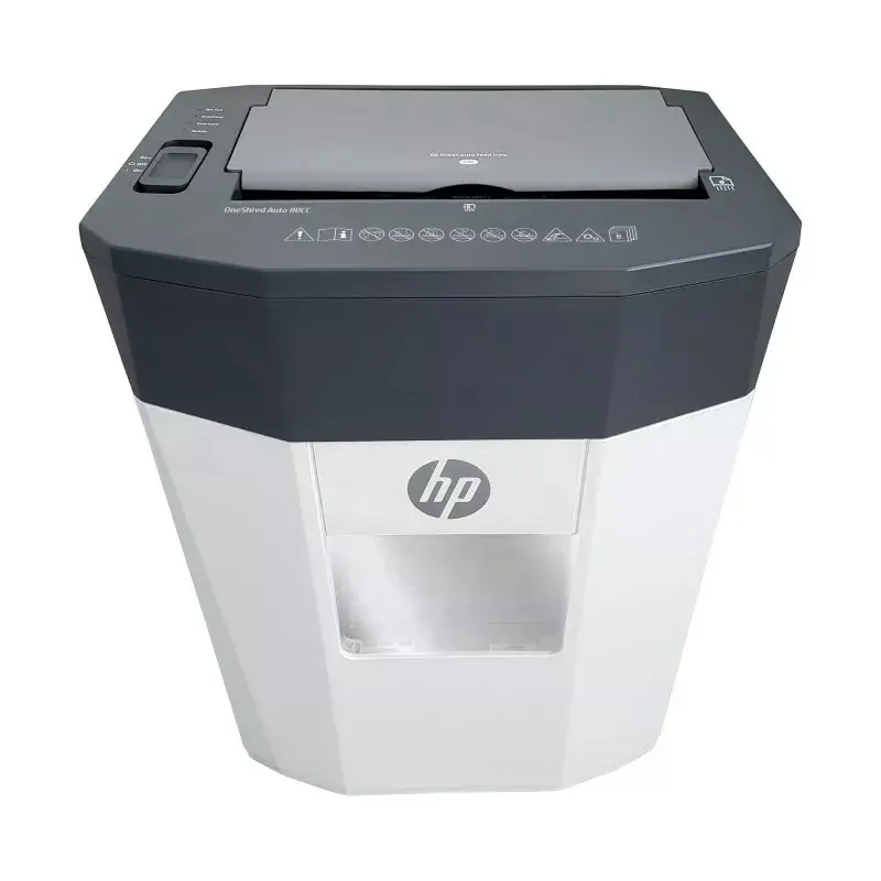 HP OneShred Auto 80CC popieriaus smulkintuvas kryžminis smulkinimas 68 dB 22 cm Baltas