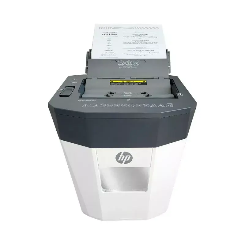 HP OneShred Auto 80CC popieriaus smulkintuvas kryžminis smulkinimas 68 dB 22 cm Baltas