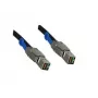 Microconnect SFF8644/SFF8644-200 Serial Attached SCSI (SAS) kabelis 2 m Juoda