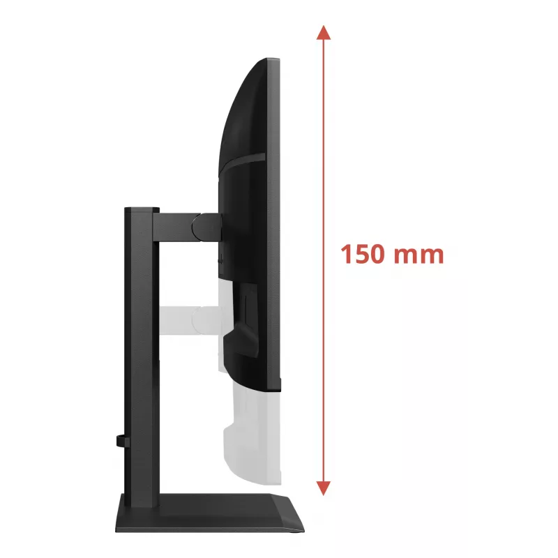 AOC E4 X24E4U kompiuterio monitorius 61 cm (24 col.) 1920 x 1200 pikselių Full HD LED juodas