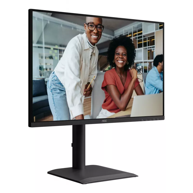 AOC E4 X24E4U kompiuterio monitorius 61 cm (24 col.) 1920 x 1200 pikselių Full HD LED juodas