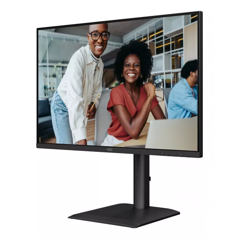 AOC E4 X24E4U kompiuterio monitorius 61 cm (24 col.) 1920 x 1200 pikselių Full HD LED juodas