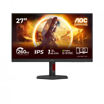 AOC G4 27G4ZR kompiuterio monitorius 68,6 cm (27 colių) 1920 x 1080 pikselių Full HD LED juodas, raudonas