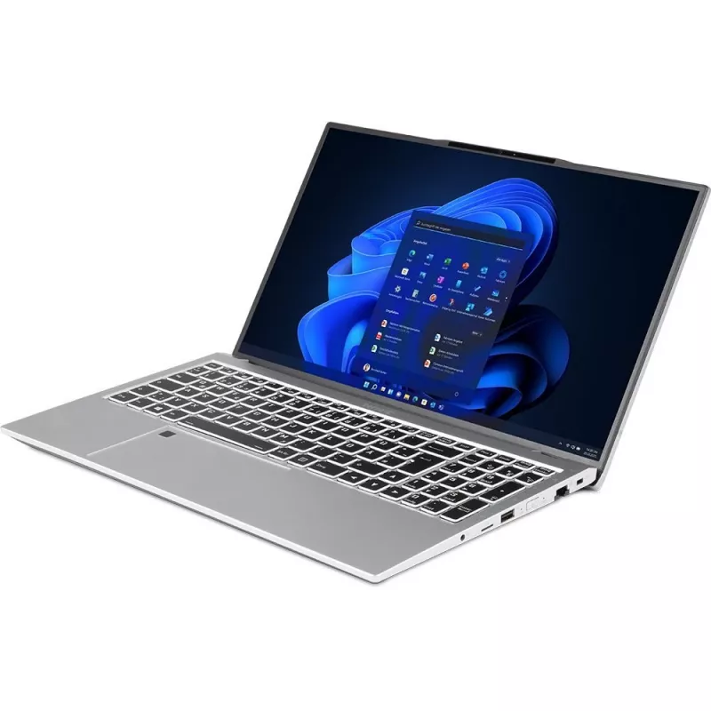 TERRA MOBILE US1220800 nešiojamasis kompiuteris Intel® Core™ i7 i7-1355U 39,6 cm (15,6 colio) Full HD 16 GB DDR5-SDRAM 512 GB SSD Wi-Fi 6 (802.11ax) Windows 11 Pro Sidabrinis