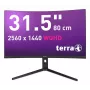 TERRA 3285W kompiuterio monitorius 80 cm (31,5 col.) 2560 x 1440 pikselių Wide Quad HD LCD juodas
