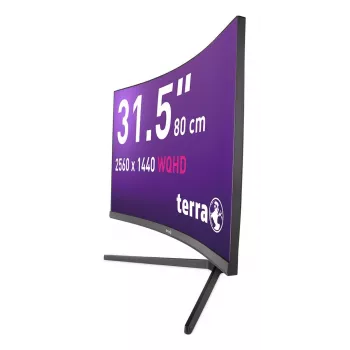 TERRA 3285W kompiuterio monitorius 80 cm (31,5 col.) 2560 x 1440 pikselių Wide Quad HD LCD juodas