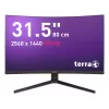 TERRA 3285W kompiuterio monitorius 80 cm (31,5 col.) 2560 x 1440 pikselių Wide Quad HD LCD juodas