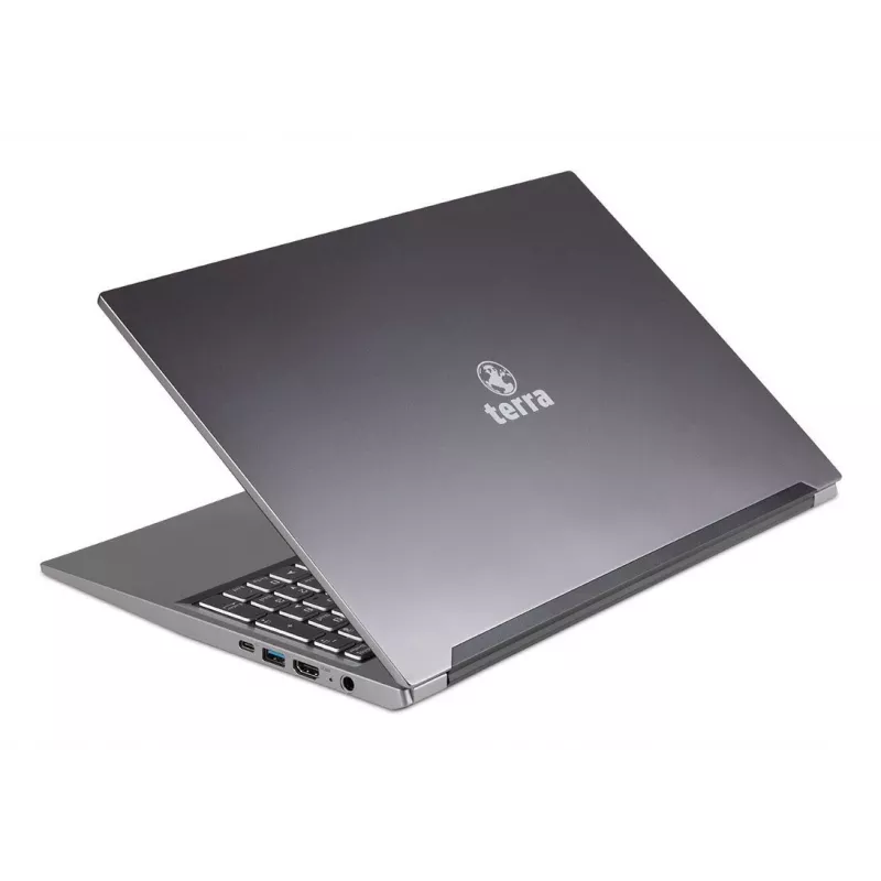 TERRA US1220819 nešiojamasis kompiuteris AMD Ryzen™ 5 7430U 39,6 cm (15,6 colio) Full HD 16 GB DDR4-SDRAM 500 GB SSD Wi-Fi 6E (802.11ax) Windows 11 Home US English sidabrinis
