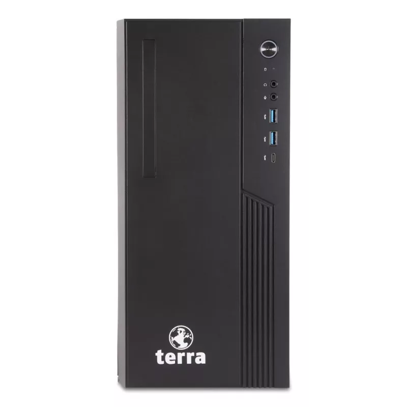 TERRA EU1000134 PC Intel® Core™ i3 i3-12100 8 GB DDR5-SDRAM 500 GB SSD Windows 11 Pro Micro Tower juoda