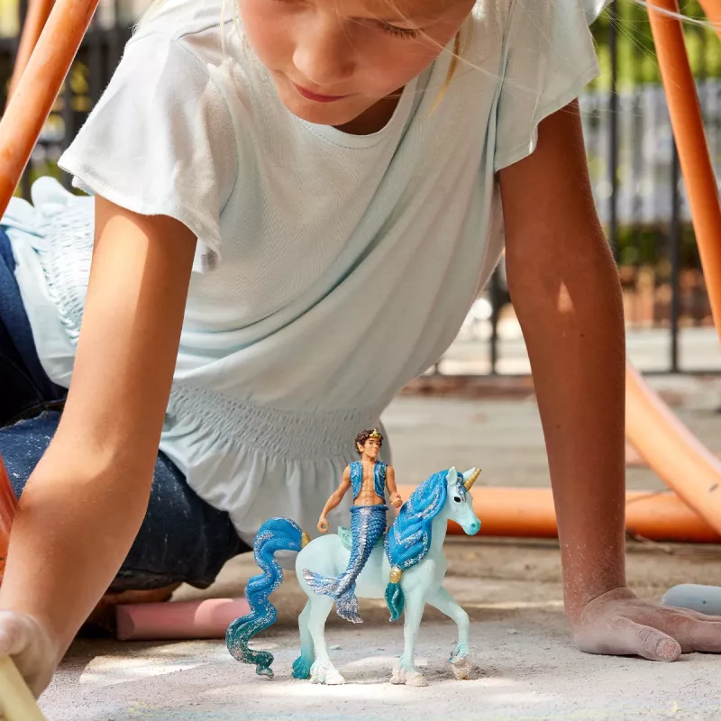 schleich BAYALA Aryon ant vienaragio, 5 m., Saulės elfai, Vienaragiai ir fėjos, Įvairiaspalvis