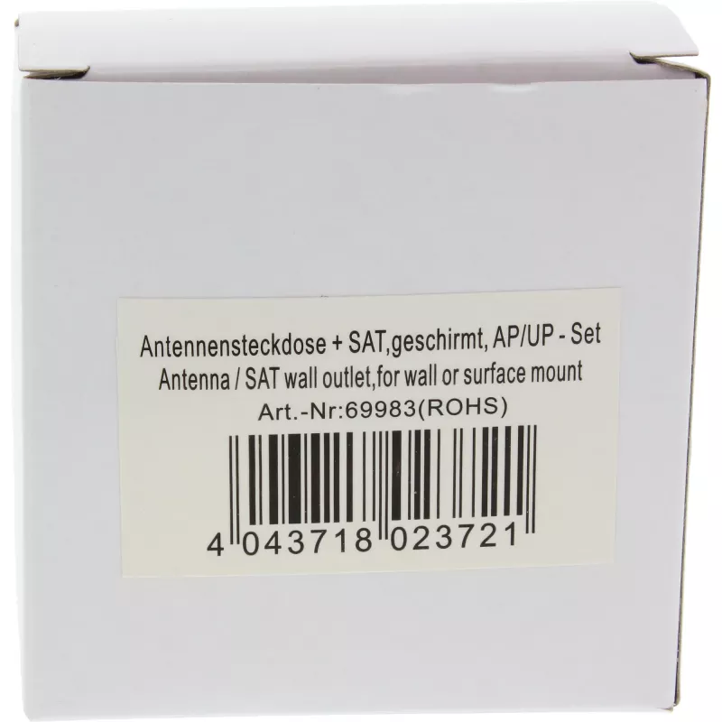 InLine antenos lizdas ekranuotas AP/UP rinkinys InLine 69983