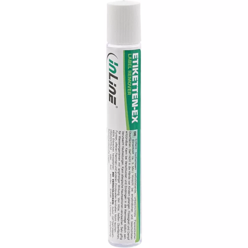 Etikečių ir lipdukų valiklis purškiklis InLine 15 ml, baltas, 22 g