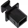 InLine dulkių dangtelis USB-B lizdui, juodas, 50 vnt.