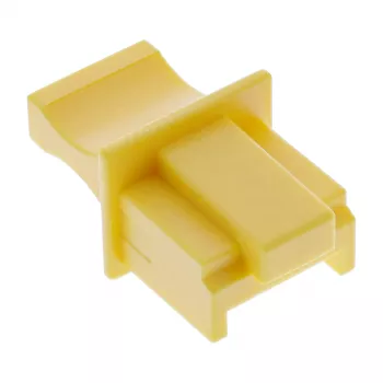 InLine dulkių gaubteliai RJ45 lizdams, geltoni, 10 vnt.