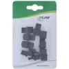 Dulkių dangtelis RJ45 lizdui InLine 59942C juodas 10 vnt.