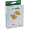 InLine apsauginis dangtelis RJ45 lizdui, geltonas, 100 vnt.