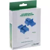 InLine RJ45 lizdo dulkių dangtelis (moteriškas), mėlynas, 100 vnt.