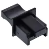 InLine dulkių gaubteliai RJ45 lizdams, juodi, 100 vnt. 59942E