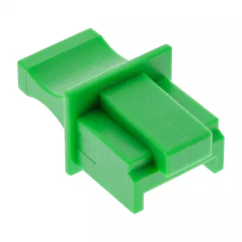 InLine dulkių dangtelis RJ45 lizdui, žalias, 100 vnt.