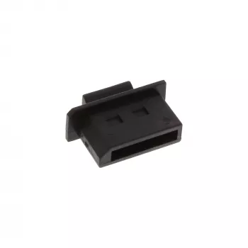 InLine dulkių gaubtelis DisplayPort lizdui, juodas, 50 vnt.