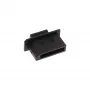 InLine dulkių gaubtelis DisplayPort lizdui, juodas, 50 vnt.