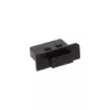 InLine dulkių gaubtelis DisplayPort lizdui, juodas, 50 vnt.