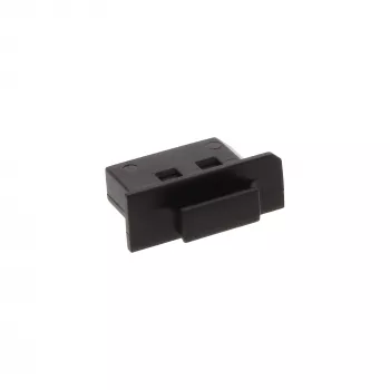 InLine dulkių gaubtelis DisplayPort lizdui, juodas, 50 vnt.