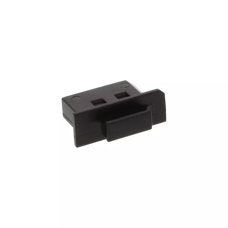 InLine dulkių gaubtelis DisplayPort lizdui, juodas, 50 vnt.