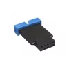 InLine USB 2.0 į 3.0 adapteris, vidinis USB 2.0 pagrindinės plokštės į USB 3.0 kištukinę jungtį