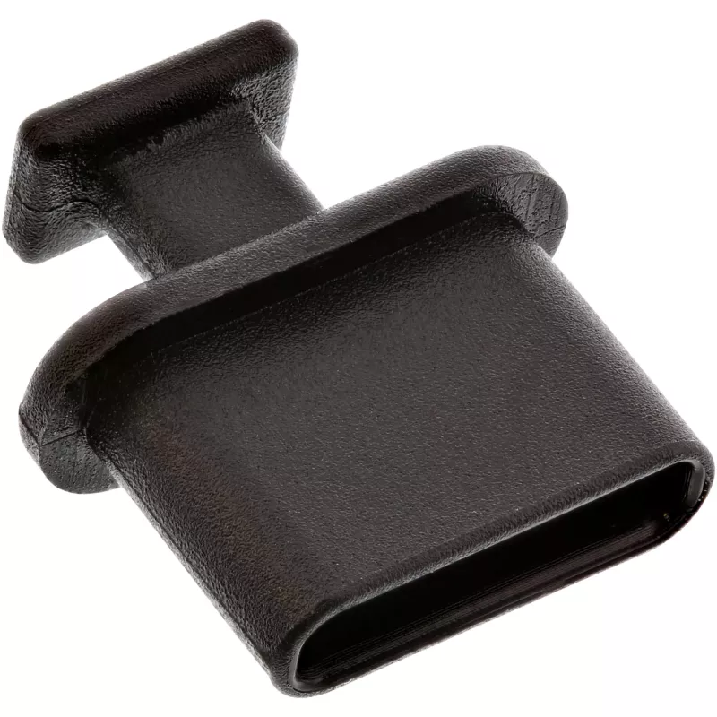 Dulkių dangtelis USB-C lizdui InLine 59948M juodas 50 vnt.