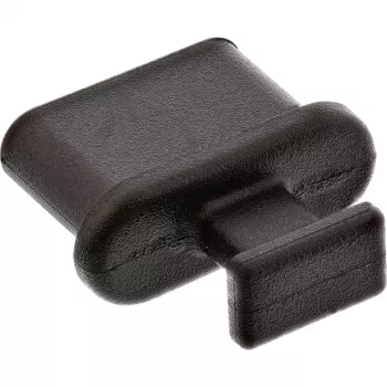 Dulkių dangtelis USB-C lizdui InLine 59948M juodas 50 vnt.