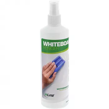 Whiteboard Cleaner InLine 250 ml — valymo skystis baltosioms lentoms, žalia/balta