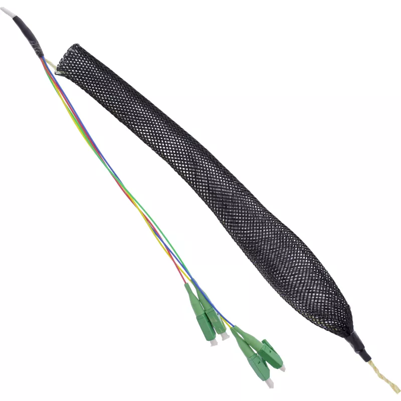 InLine FTTH jungties dėžutė, iš anksto sumontuota, 4x LC/APC 9/125 µm 10 m