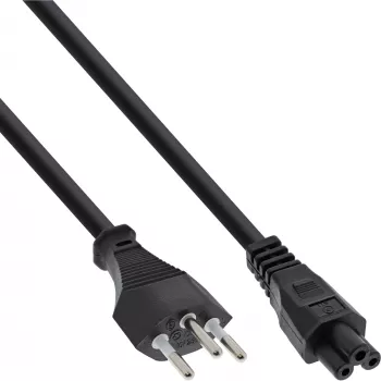 „InLine B-16656C“ maitinimo laidas, juodas, 2 m, SEV 1011, IEC C5