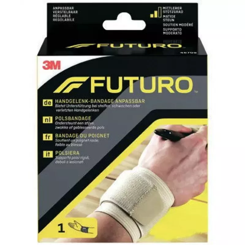 Riešo įtvaras 3M Futuro 46709DABI Smėlio spalvos Tinkamas naudojimas Riešas